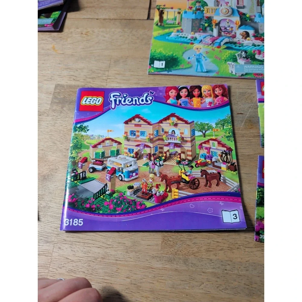 LEGO FRIENDS Instruction Manuals: Lot of‎ 16 Booklets, 41007 41055 3063 And More